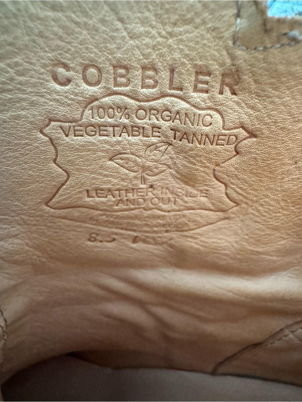 Bed Stu Blaire Leather Cobbler Series Boots, Tan, NWOT, Women’s Size 8.5 - Picture 10 of 11